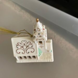 Lenox church ornament.